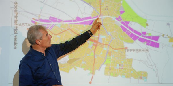 Erbaa'da ray otob�s projesi