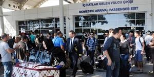 Antalya'ya bayram akını