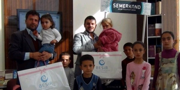 Beşir Derneği kurban bayramı öncesi 3 bin 700 çocuğu sevindirdi