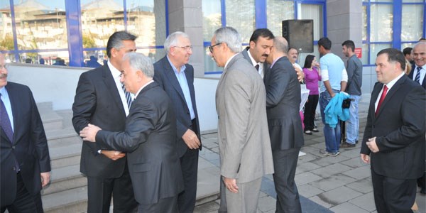Düzce belediyesi personeli bayramlaştı
