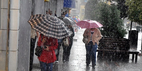 Marmara için 'gök gürültülü sağanak' uyarısı