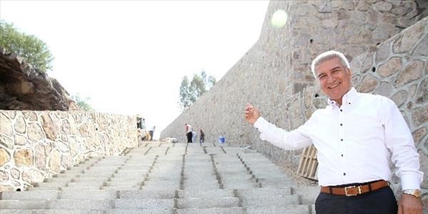 Karşıyaka'ya 37 bin metreküp istinat