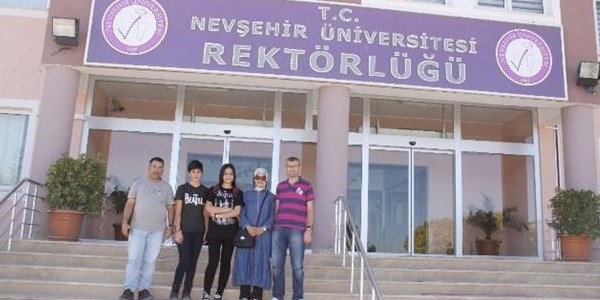 Düzce Farabi Anadolu Lisesi öğretmen ve öğrencileri Nevşehir'de