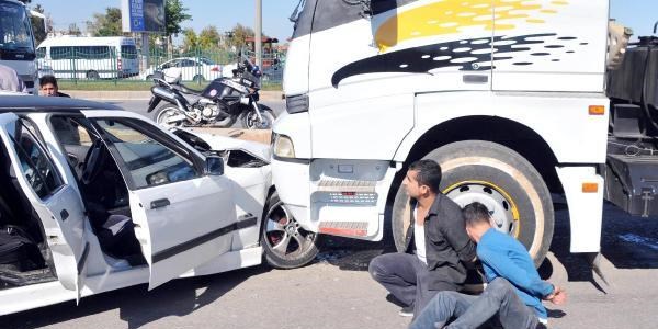 Kaçarken vince çarptılar