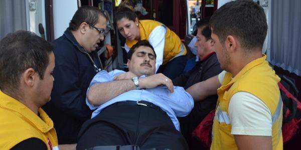 Hasmına ateş ederken savcının şoförünü vuran saldırgan yakalandı