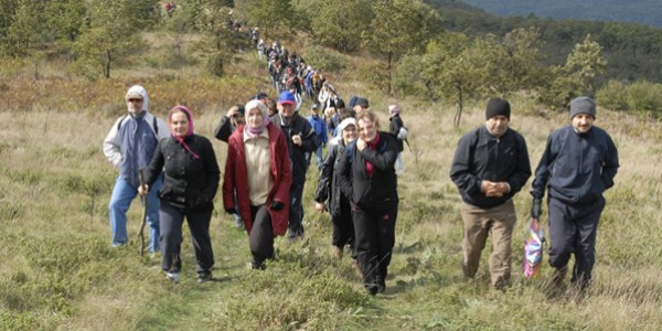 Sapanca'da sonbahar yürüyüşü