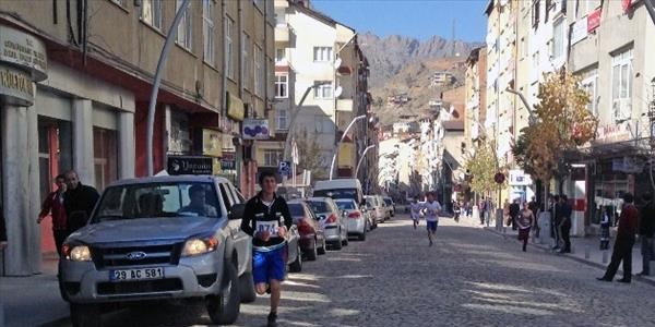 Gümüşhane'de Cumhuriyet koşusu yapıldı