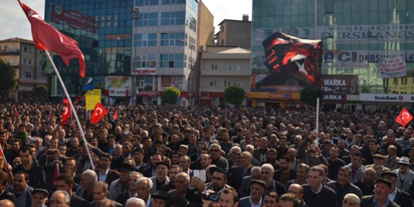 Iğdır'da 'Caferi Raporu' protesto edildi