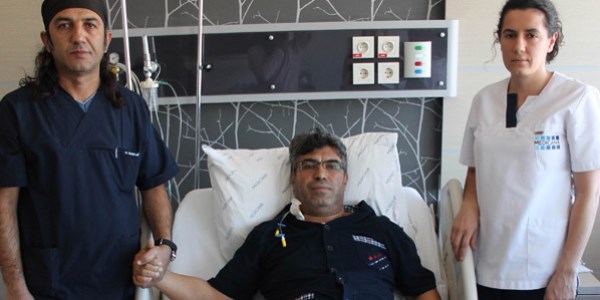 Tansiyon şikayetiyle gitti, 5 kalp damarına By-Pass yapıldı