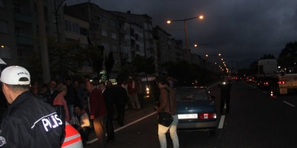Otomobilin çarptığı yaya öldü