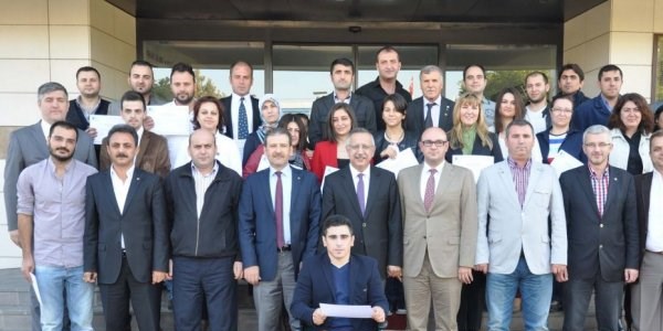 Girişimci adayları sertifikalarını aldı