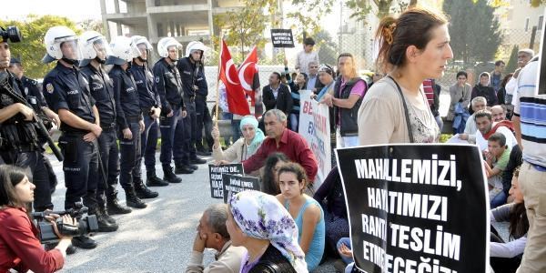 Kocaeli'nde kentsel d�n���m protestosu: 6 g�zalt�
