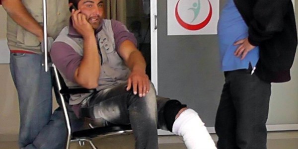 Kuzeni tarafından bacağından vuruldu