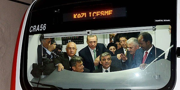 Marmaray tarihi yolculuğunu gerçekleştirdi/ Video