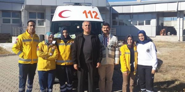 Sorgun Kaymakamı Kılıç 112 çalışanlarını ziyaret etti