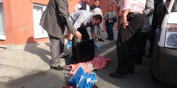 Televizyonu çaldı, kaçarken tesadüfen yakalandı