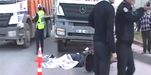 Tokat'taki feci kaza kamerada