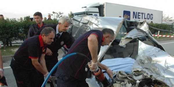 Giresun'da trafik kazası: 4 ölü, 1 yaralı