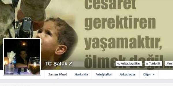 Facebook'ta paylaştığı sözün aksini yaptı