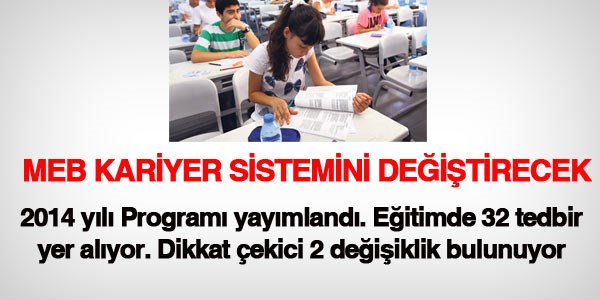 Öğretmen kariyer sistemi değişecek