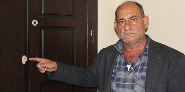 Suriye'den geldiği iddia edilen mermi yaraladı