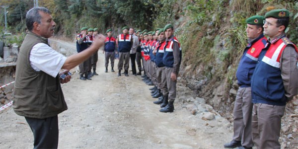 Ara�lar� ile HES �al��mas�n� engellediler