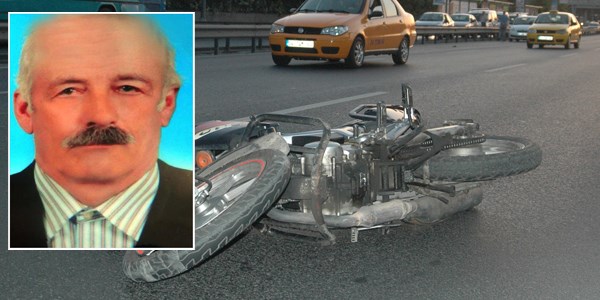 Muhtar motosiklette kalp krizi geçirerek öldü