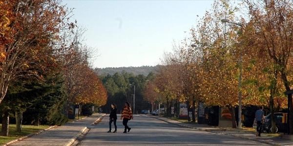 Eskişehir'de sonbahar güzelliği