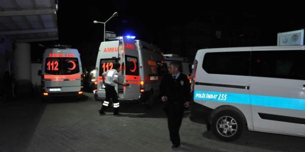 �zerine okul kap�s� d��en �ocuk hastanelik oldu