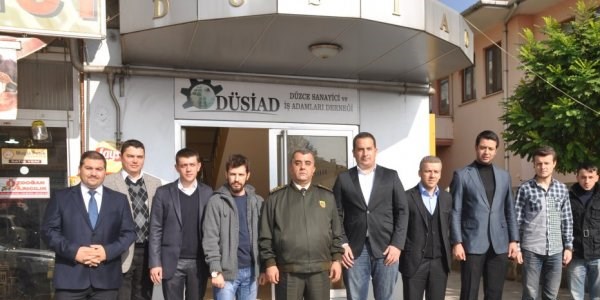 Komutan'dan Genç Düsiad'a ziyaret