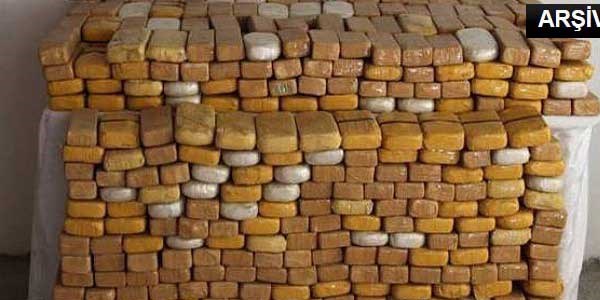 Kap�kule'de 220 kilo eroin ele ge�irildi