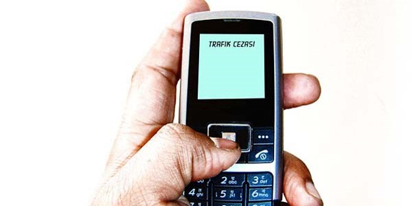 Trafik cezalar SMS ile bildirilecek