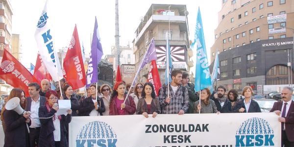 Zonguldak'ta, 'öğrenci evleri' protestosu