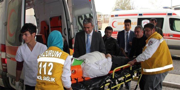 Zırhlı banka aracı şarampole yuvarlandı: 3 yaralı