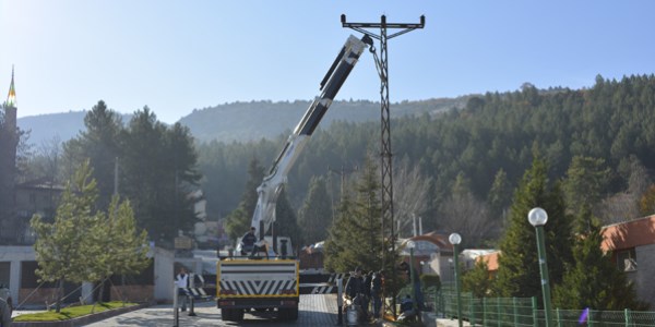 G�bel'e yeni elektrik hatt�