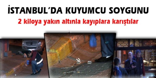 2 kiloya yakın altını alıp kayıplara karıştı