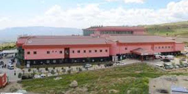 Şırnak Devlet Hastanesi önünde zincirli protesto