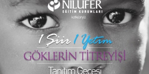 '1 şiir 1 yetim'i sevindirecek