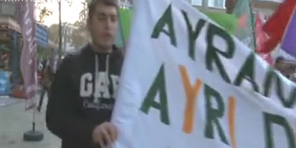 Öğrenci evleri protestosu