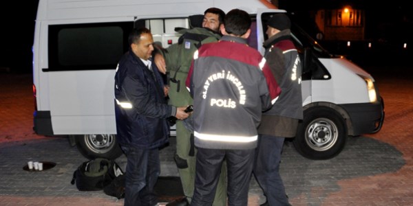 Aksaray'da bomba ykl tr phesi panik yaatt