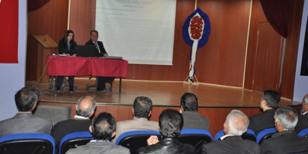 Muhtarlar nüfus kayıt sistemi konusunda bilgilendirildi