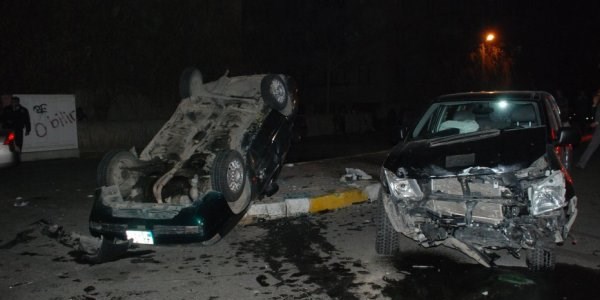 Aksaray'da trafik kazas: 4 yaral