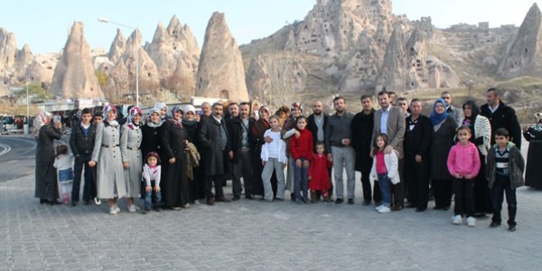 Belediyeden müftülük personeline gezi jesti