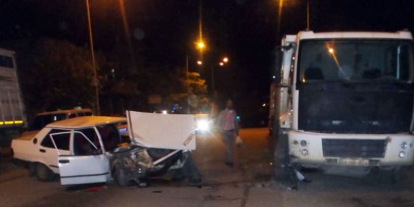 Çermik'te trafik kazası: 2'si ağır 3 yaralı