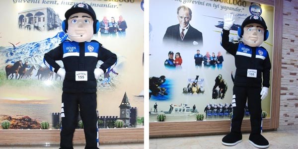 Çocuklar polise 'Güven Abi' ile güvenecek