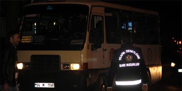 Güngören'deki kazanın ardından minibüslere 'kameralı' denetim