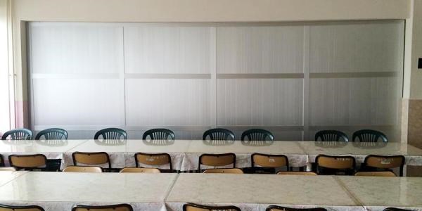 Anadolu Lisesi yemekhanesi paravanla ayrld