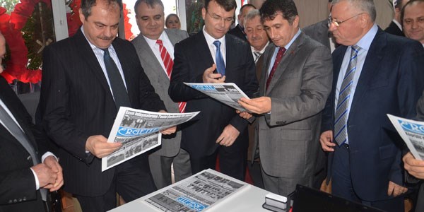 Ergene'nin g�nl�k ilk gazetesi a��ld�
