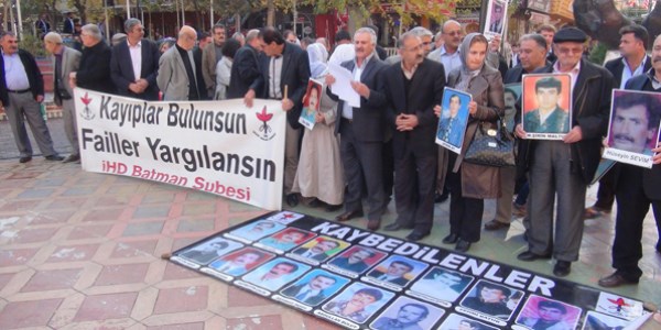 Kayıp yakınlarının eylemi 250. haftasında