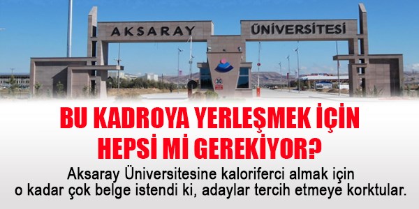 Bu kadroya yerleşmek için hepsi mi gerekiyor?